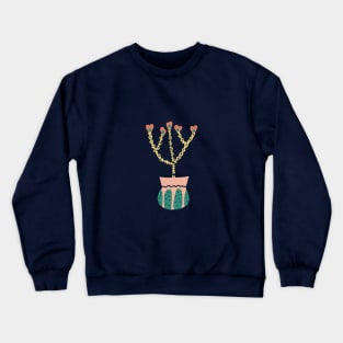 Spotted plant in a pot Crewneck Sweatshirt